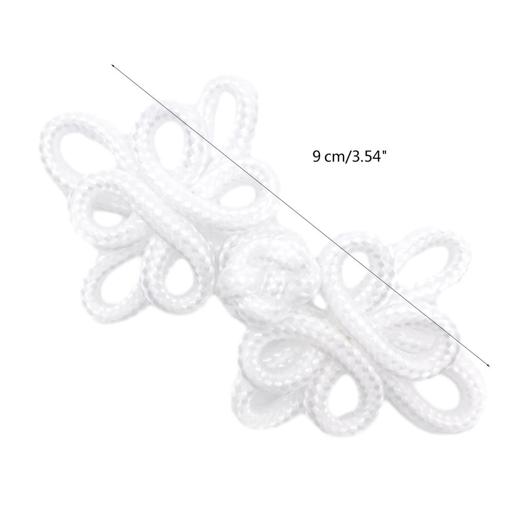 Chinese Cheongsam Buckle Traditional Knot Fastener Chinese Knot Buttons DIY Handcraft Clothing Decorative Accessory