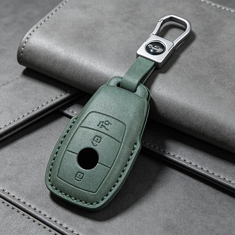 Car Key Case Cover Fob For Mercedes Benz C260 A200 W177 W205 W222 X167 Amg S400 A E C S Glc Cle Cla Glb Gla Class Accessories
