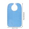 1PC anti-fouling eating cloth adjustable with pocket to pick up food cross-border elderly care eating auxiliary rehabilitation bib