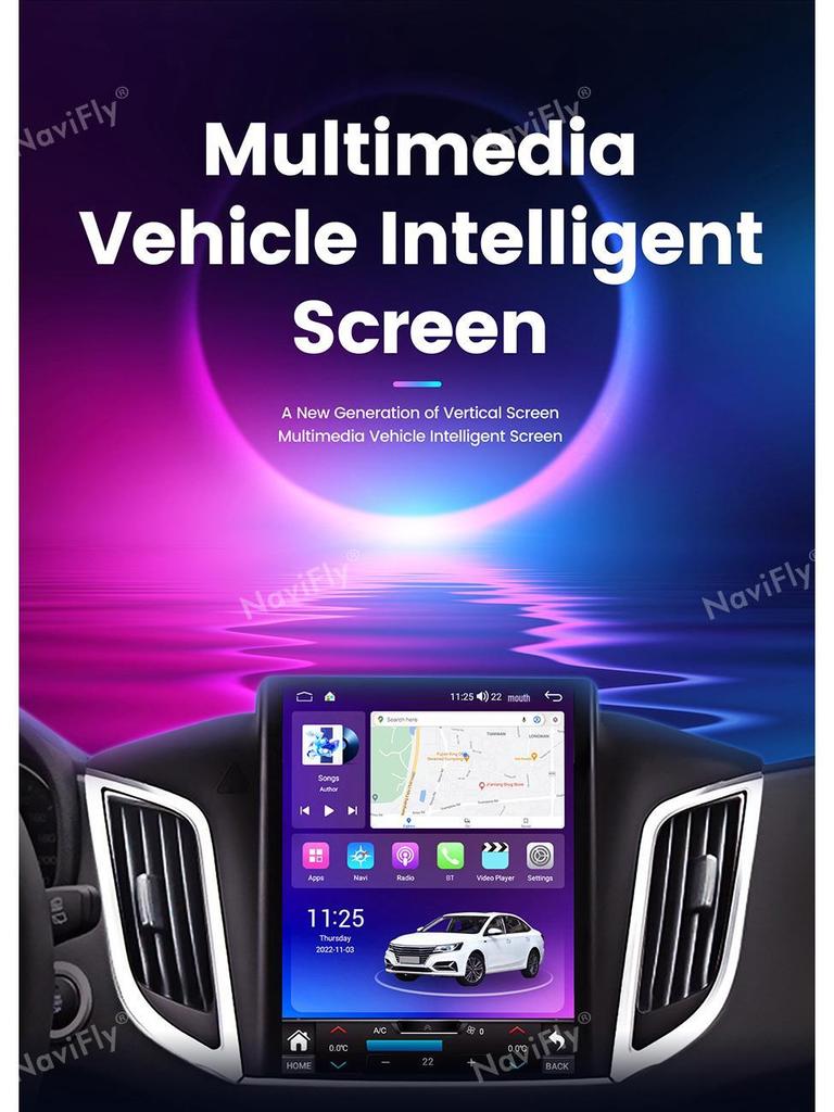 Ford Mondeo 2013-2017 Android Bluetooth GPS Navigation & Reversing Camera Screen