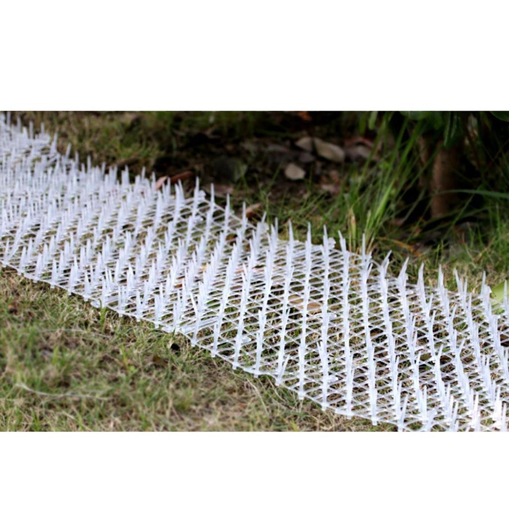 Cat Mat with Spikes Pet Deterrent And Dog Grave Stopper for Fence Backyard Lawn Yard