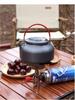 Portable Outdoor Coffee & Tea Kettle Set - 1.2L & 1.8L Camping Cookware with Pots and Pans