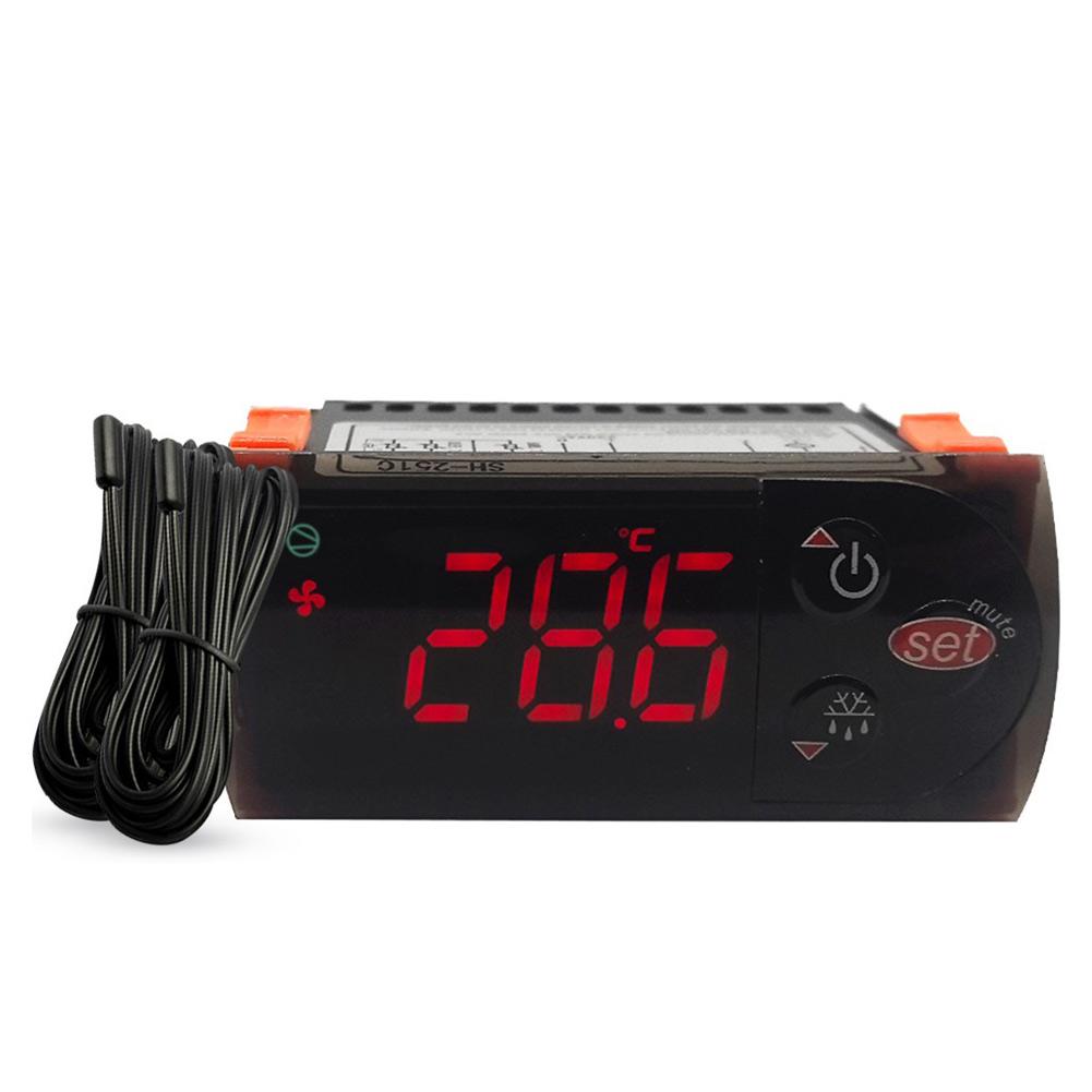 1PCS 251C Digital Sensor Thermostat Switch -50~90℃ For Refrigerator And Display Case Cooling/heating For Refrigeration Cooling