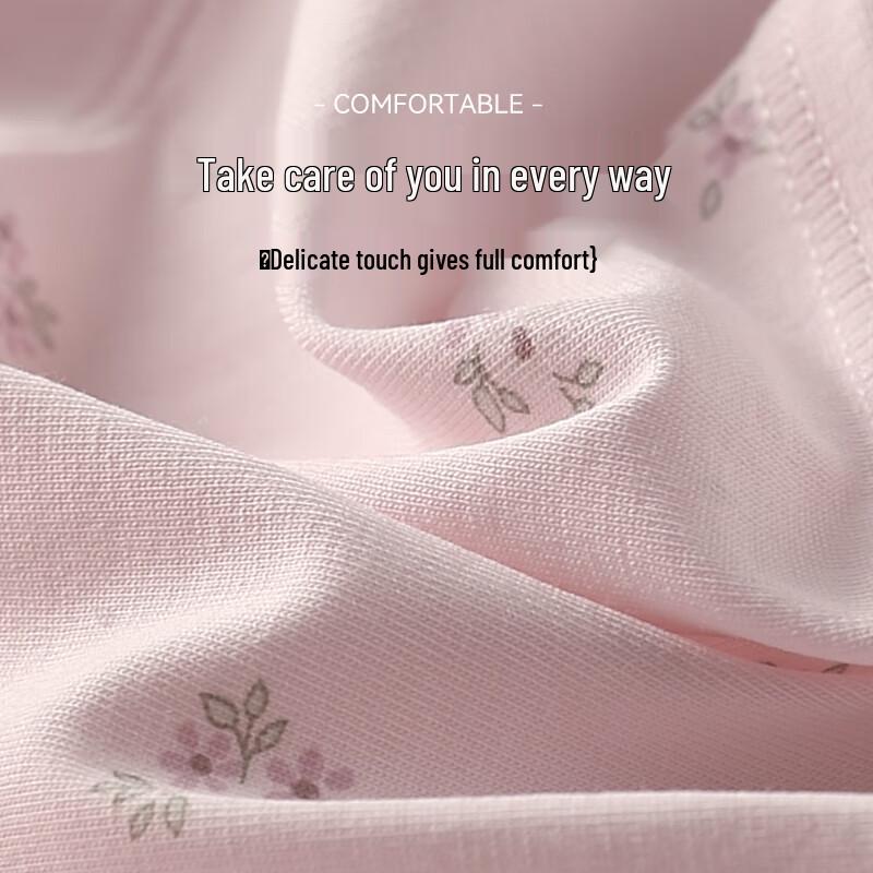 GUJIN Women's Plus Size High-Waist Cotton Briefs (3-Pack)