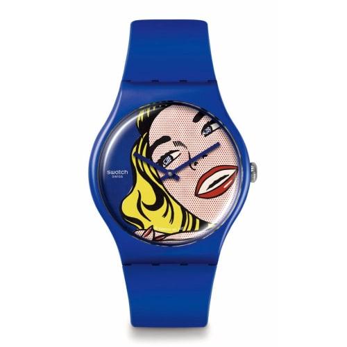 Swatch Girl by Roy Lichtenstein, The Watch New Gent SUOZ352