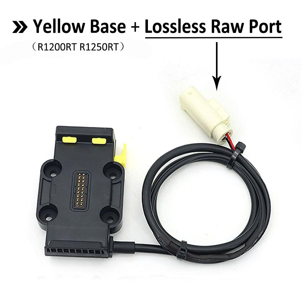 Motorcycle GPS Phone Holder USB Wireless Charging Navigation Bracket Base Lossless Port For BMW R1200RT R1250RT R 1200 1250 RT