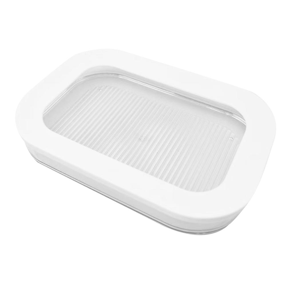 Yousheng Fleischbehälter für Kühlschrank Bacon Mittagsfleisch Stapelbare Lebensmittelaufbewahrungsboxen mit Deckel BPA-Freie Meal Prep Behälter