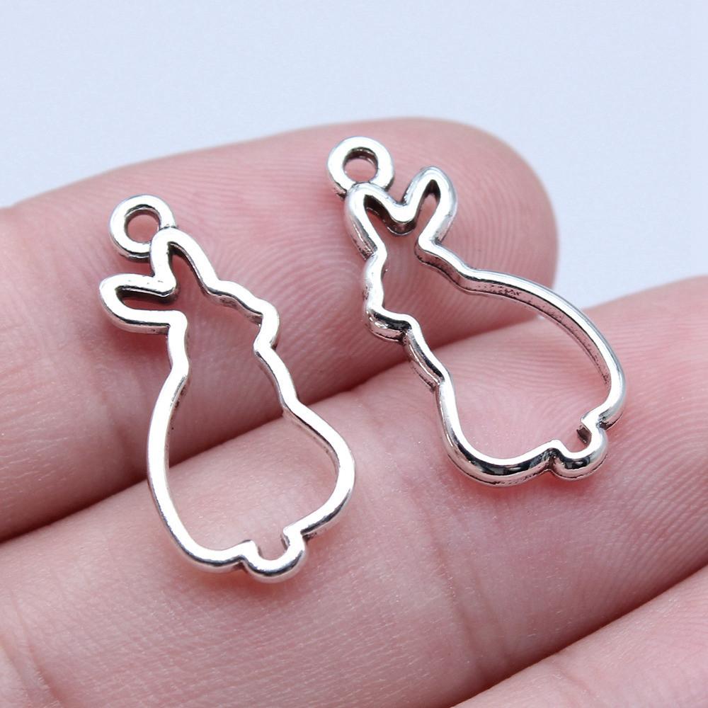 Charms Pig Sheep Cow Rabbit Pendants Wedding Jewelry Findings QC099