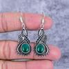 Green Onyx Gemstone Handmade 925 Sterling Silver Jewelry Earring 1.97" M-2694
