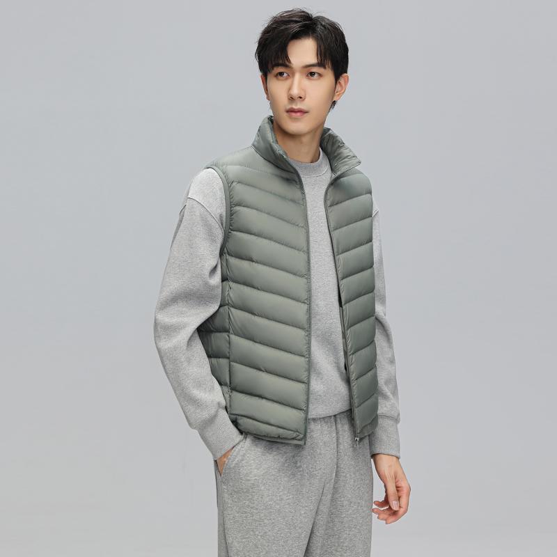 Men's Lightweight Duck Down Vest - 2026 Winter Casual Warm Waistcoat