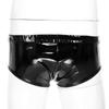 Men Low Rise Bikini Briefs Swim Trunks Metallic Shiny Bulge Pouch Panties Underwear Hot Pants