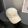 For For Men And Women Solid Color Color Letter Print Embroidery Peaked Hat Alll-Match Wild Cotton Couple Sun Visors Hats Casual Baseball Cap