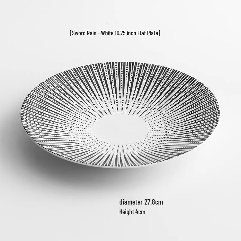 

Nordic Ceramic Dinner Plate