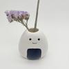 Ceramic Buds Vases Small Rustics Flower Vases Diffuser Bottle Farmhouses Vases for Buds Hydroponics Plant Centerpieces