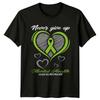 Never Give Up Mental Health T-Shirt Awareness Ribbon Mental Health Gift For Him