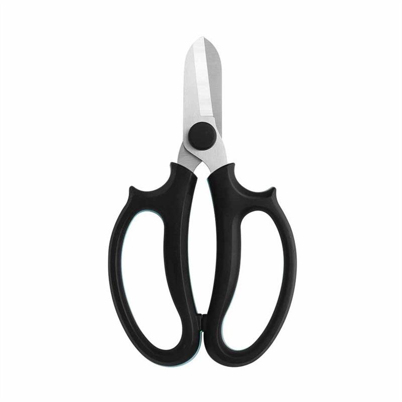 Stainless Steel Garden Scissors Florists Professional Flower Arranging Shears Comfortable Grip Handle Potted Plant Pruning Tools