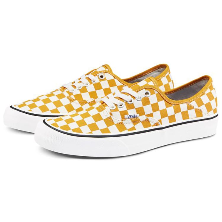 Vans Sf Auténticos 'Checkerboard - Amarillo Cadmio' VN0A3MU6WOF