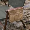 Camping Chair Armrest Storage Bag Multifunctional Armrest Side Storage Bag Portable Chair Armrest Hanging Bag for Fishing Hiking