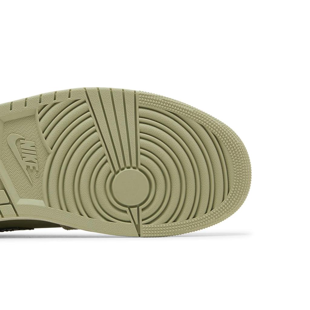 Air Jordan 1 Low SE Craft 'Light Olive' (Unisex) Sky J Light Olive / Black / Celadon / Bright Mandarin / Coconut Milk / Pale Ivory