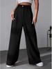 2025 New Women's Solid Color Fashion Trousers: Straight-Leg Suit & Casual Pants