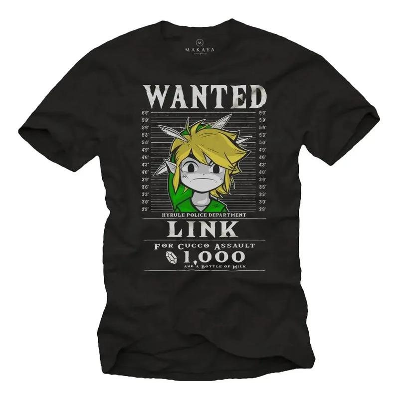 Camiseta Makaya Hombre Manga Corta - Link The - S разноцветный