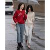 Demana New Chinese Style Goldfish Embroidered Sweatshirt