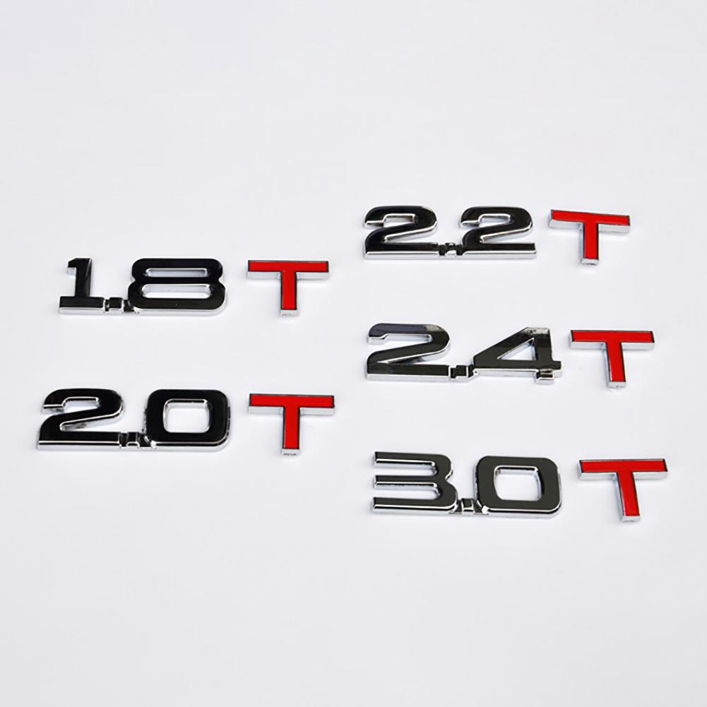 Adesivo Auto 3D In Metallo - Logo Cromato Argento, 98x17mm, Decorazione Per Carrozzeria