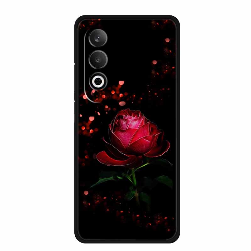 Für OnePlus Nord CE4 Hülle Weiche Schwarze Silikonhüllen Abdeckung für OnePlus Nord CE 4 5G Cartoon Tier Funda 6.7" 1+ Nord CE4 Abdeckung