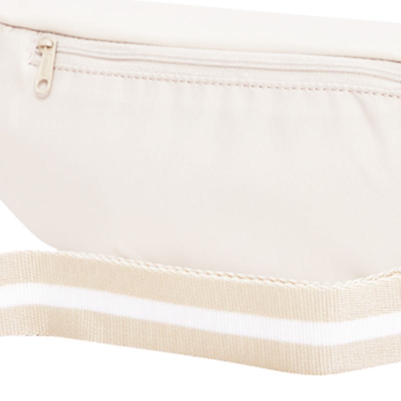Puma New Logo Print Portable Fabric Waist Bag Unisex Bags Silver 076115-02