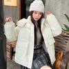 Short down cotton clothes for women's winter new thickened loose small bread clothes jacket