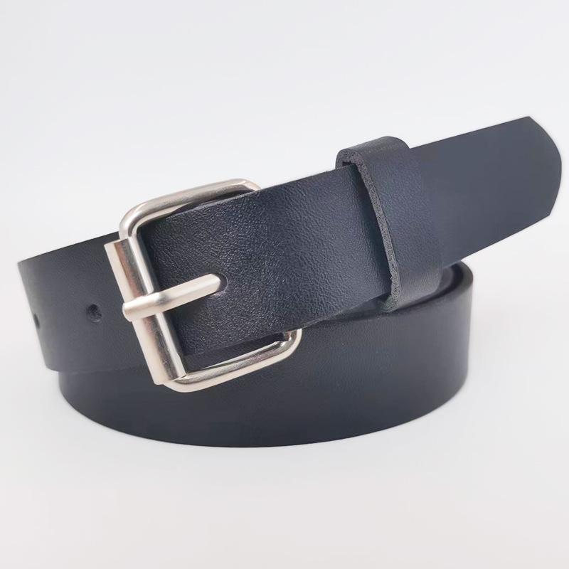 Women's Pin Buckle Belt Casual and Versatile Women's Jeans Decorative Belt Women's Trousers Belt