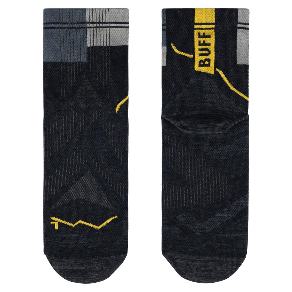 BUFF Coolnet Quarter Socks, Unisex black Socks