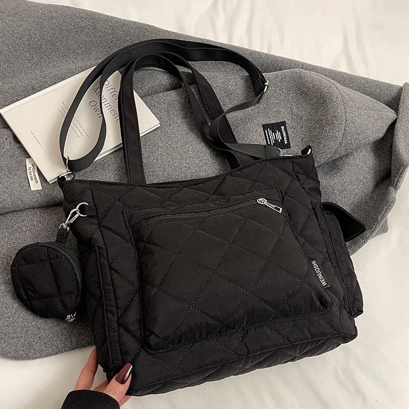 

Літні жіночі сумки для жінок Нова велика містка картата сумка-тоутЛітні жіночі сумки для жінок Нова велика містка картата сумка-тоут