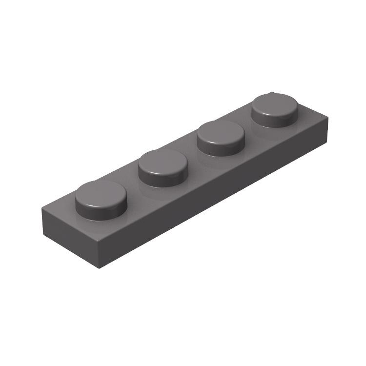 MOC 3710 Assembles Particles Accessories Components 1x4 Normal Board 20PCS Bricks Colorful Building Blocks Educational Toy City