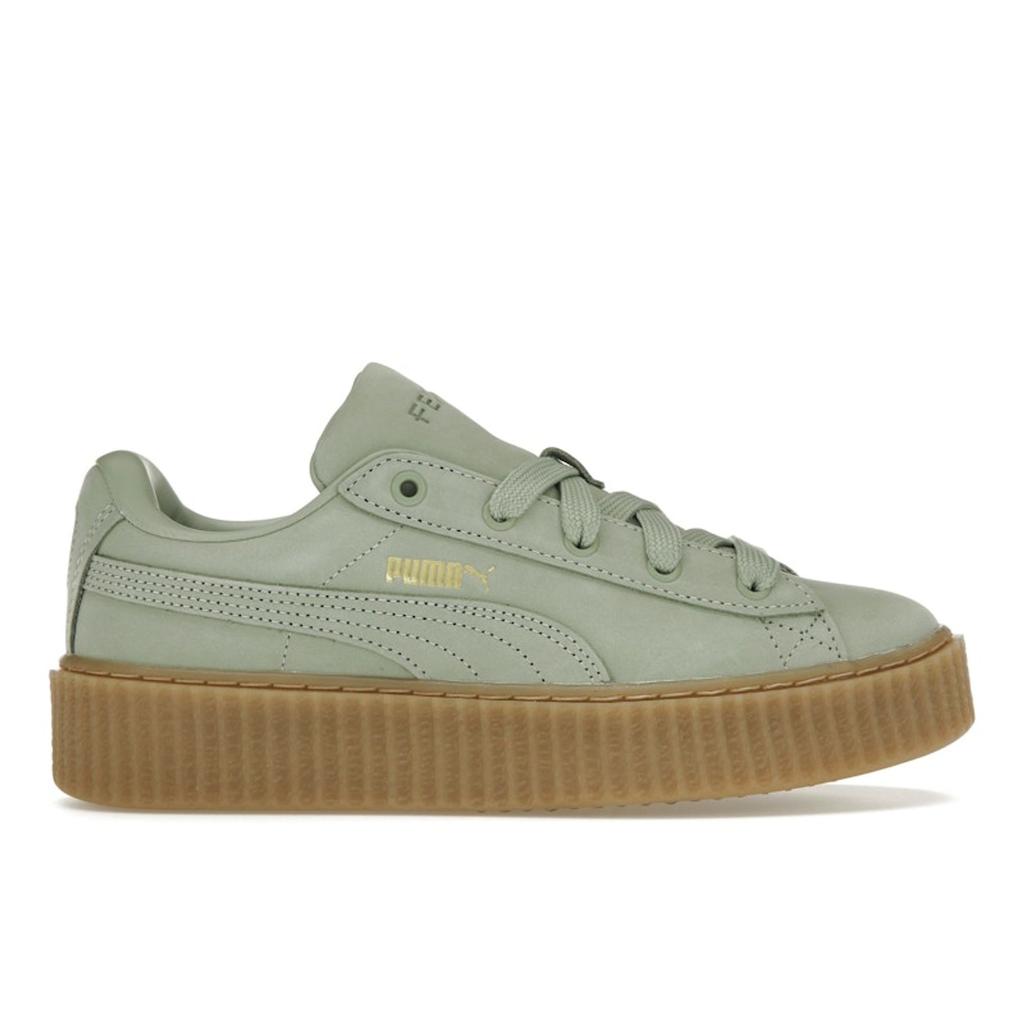 Fenty x Puma Creeper Phatty Earth Tone Pack - Green Fog Herren Sneaker Gold Gum 396813-02
