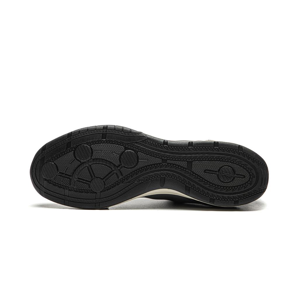 Li Ning Film 70S Slip Resistant, Abrasion Resistant, Lightweight Low Top German Army Trainers Men's Gray Black AGCW213-1