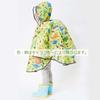 Skater Kids' Rain Poncho, Doraemon "I'm Doraemon" Secret Gadget Raincoat, Suitable for Children Height 110-125cm (RAPO1)