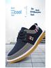 2025 Men's Breathable Canvas Lace-up Casual Shoes for Middle-aged and Elderly