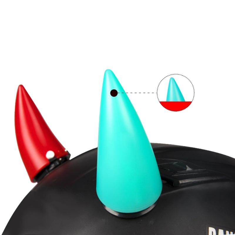 Helm Teufelshörner Motorrad Elektroauto Styling Kopfbedeckung Aufkleber Auto Styling