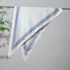 New Fashionable and Versatile Simple Korean Version of the Triangular Scarf, Old Money Style Wear Belt, Waist Seal, Women's Sunscreen Triangular Silk