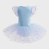 Girls 2025 Frozen Elsa Princess Ballet Skirt Costume for Kindergarten Performance