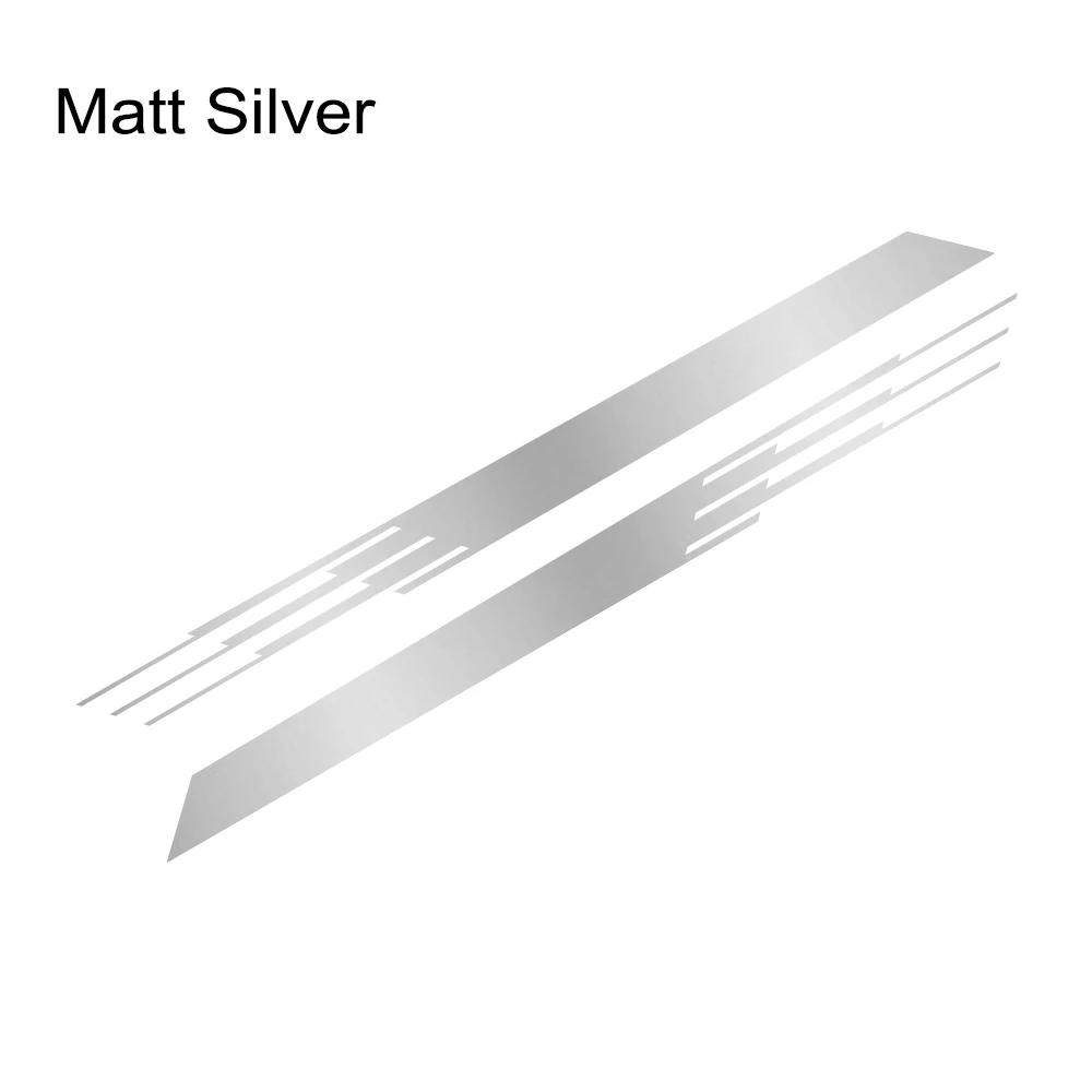 2PCS Car Body Door Side Stripes Stickers Self-adhesive Auto Body Styling Decoration Sticker Accessories For Ford Transit Tourneo