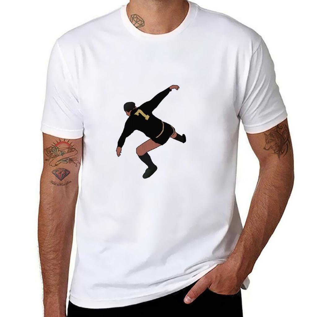 Cantona Kung Fu Kick TShirt Classic Print Short Sleeve Shirt