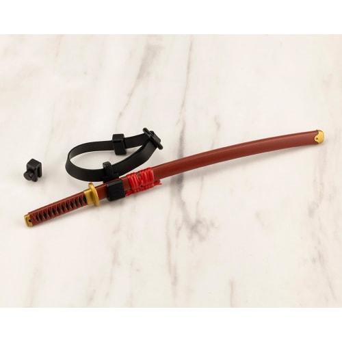 Kotobukiya M.S.G Modeling Support Goods Weapon Unit 56 Japanese Sword 2 [Black Sword] Total Length: Approx. 100mm Non-Scale Plastic Model