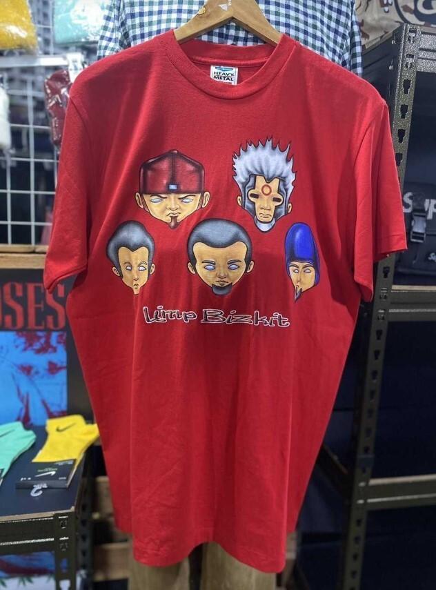RARE!! Band Tees × Vintage Limp Bizkit Unisex T-Shirt Reprint All Size S-4XL M