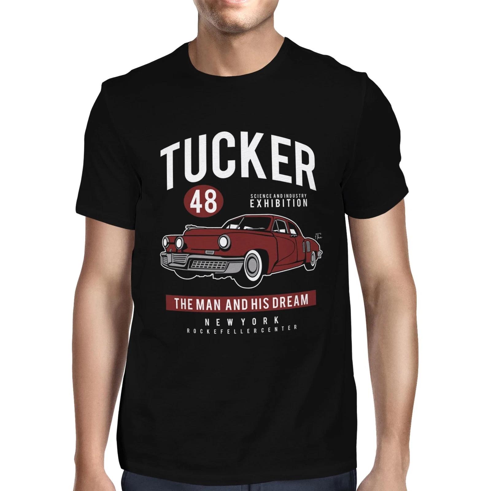 1Tee Mens Tucker The Man And His Dream Car T-Shirt XXXL
