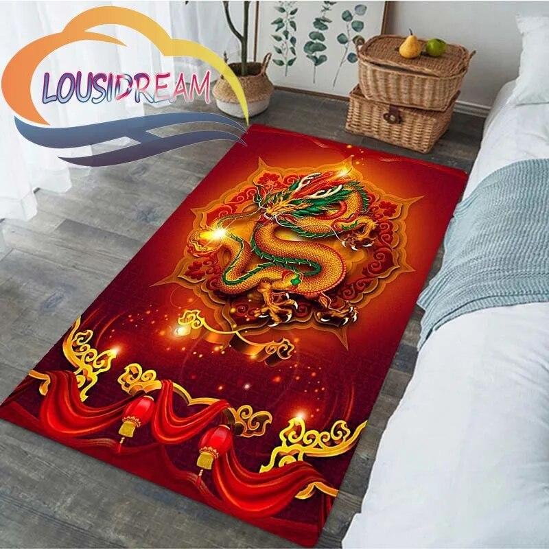 Różne wzory dywany z motywem smoka Moda 3D Salon Łóżko Duży obszar miękki Dywan Dom Dziecięcy mata podłogowa Dekoracja