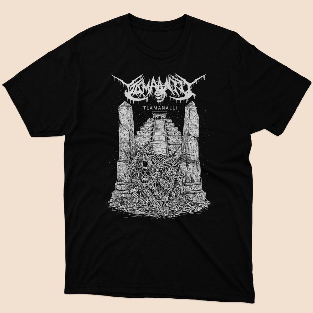 Tzompantli Tlamanalli American Music Mens Tshirt Black Size S to 5XL Unisex T-Shirt S