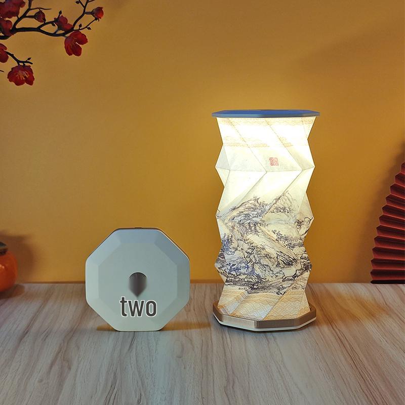 Individuelle drehbare LED-Tischlampe - Kreatives Nachtlicht & Atmosphärische Buchlampe für Mittherbst- & Neujahrsgeschenke