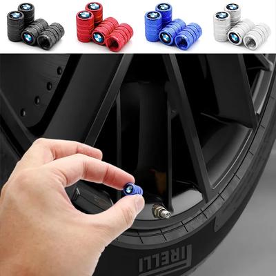 Car Wheel Tire Valve Caps Stem Case With Logo Auto Styling For 1 2 3 4 5 6 7 Series X1 X4 X3 X5 Ix3 I4 M3 M4 M2 X7 I5 M5 IX1